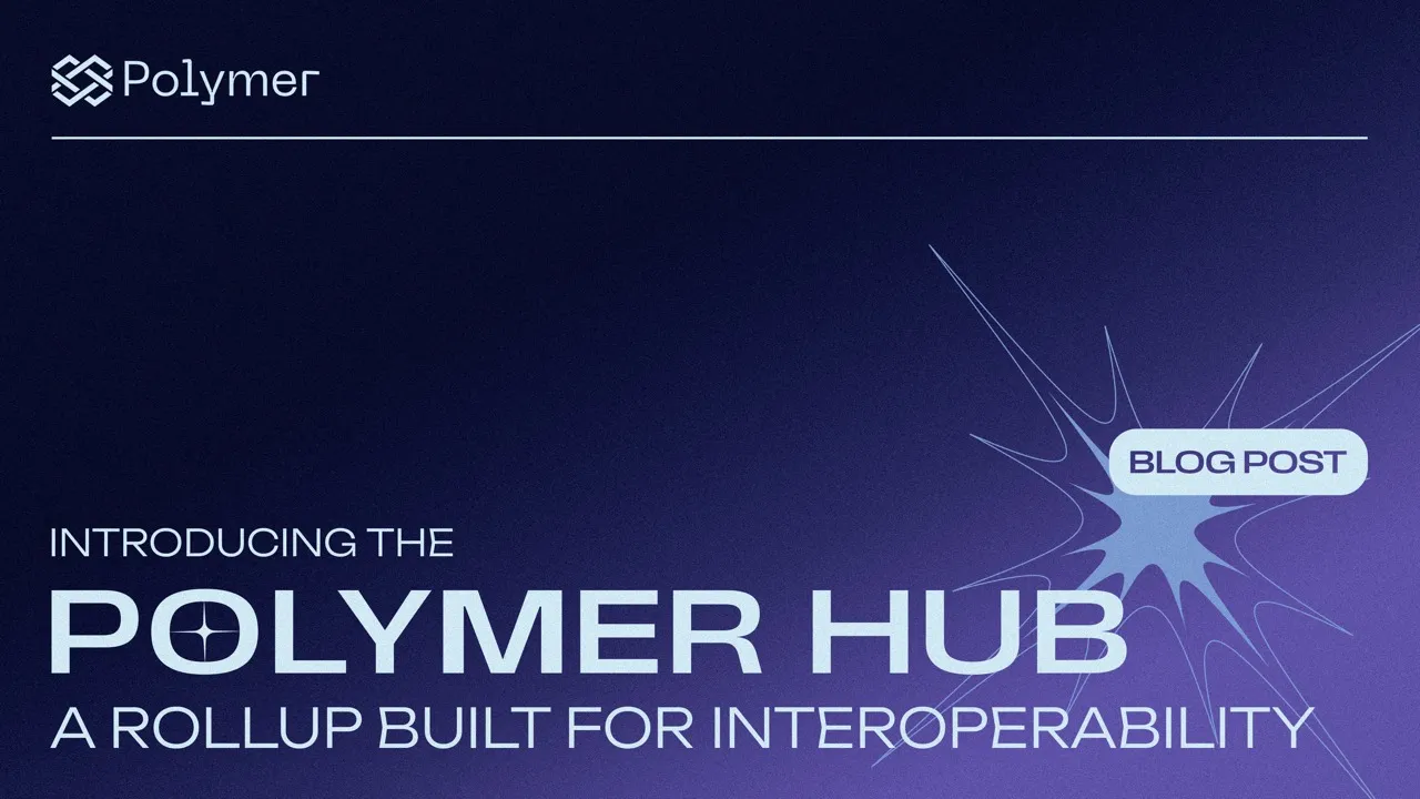 Introducing the Polymer Hub: A Rollup built for interoperability